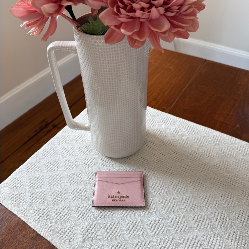 Kate Spade Blush Pink Card Wallet